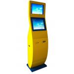 Interactive Dual Screen Self Payment Kiosk With Thermal Printer Cash Acceptor for sale