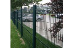 China Curved Welded Wire Mesh Hot Dipped 3d Curved Triangle Bended Fence supplier