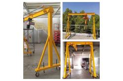 China Aluminum Alloy Portable Gantry Crane 3 Ton Mobile Gantry Cranes Remote Control supplier