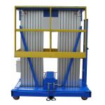 Lifting Heihght 12m Mobile Aluminum Aerial Work Platform with Extension Platform for sale