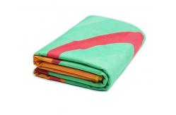China Patterned  Non Stick Sublimated Beach Towels Colourful Reversible Heavy Duty supplier