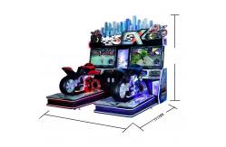 China 42LCD Double Players Speed Motorcycle Arcade Game Machine Original Design supplier