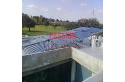 China 1500L Centralized Solar Heating System 40tubes Non Pressure Solar Collector supplier