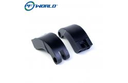 China Customized CNC Plastic Parts Precision Milling Service Black Painting Factory supplier