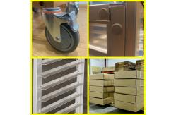 China RK Bakeware China-Bread Cooling Rack Baking Trolley Bread Tray Rack Trolley supplier