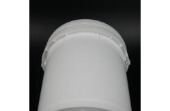 China Virgin Multi Purpose PP Plastic Paint Bucket Empty 1Gallon With Handle supplier
