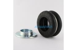 China Double Convoluted Punch Air Spring With Plate Yokohama S160 2R S-160-2R supplier