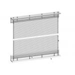 Installation System Metal Mesh Drapery Spraying Coated Surface Treatment for sale