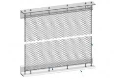 China Installation System Metal Mesh Drapery Spraying Coated Surface Treatment supplier