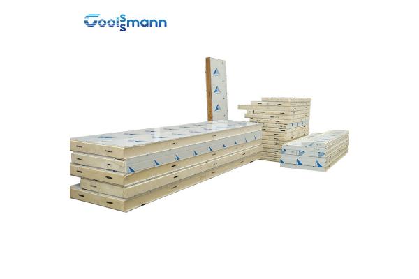 Cold Room PU Wall Panel , Warehouse Polyurethane Foam Sandwich Panel