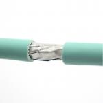 Symmetrical Indoor Ethernet Cable Shielded Twisted Pair CAT6A Communication for sale