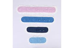 China Large Surface ESD Cleanroom Microfiber Mop With High Water Absorption supplier