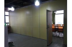 China Customized Movable Operable Restaurant Partition Wall Aluminum Frame + MDF Materials supplier