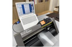 China OEM Vinyl Sticker Cutter Printer Laptop Skin And Screen Protector Machine supplier