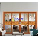Double Glazed Aluminum Sliding Doors With 2mm 120mm Depth Aluminum Profile for sale