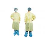 Yellow Isolation Gowns Universal Size Personal Protective Equipment In Hospital for sale