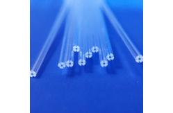 China Precision Quartz Capillary Tube V Groove U Groove Slotted For Fiber supplier