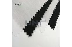 China Adhesive Double Dot Polyester Woven Interlining Water Soluble supplier