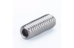 China DIN 916 304 Stainless Steel Hexagon Socket Set Screws With Cup Point supplier