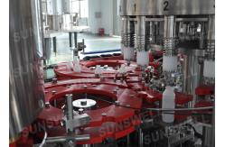 China Plastic Bottle Hot Filling Machine 3 In 1 For Fruit Juice Processing supplier