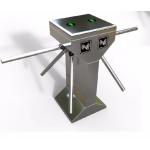 Passage Width 550mm RS485 Pedestrian Security Turnstile Gate AC220V 50HZ for sale