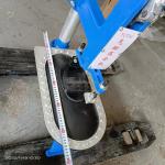 Small Manual Air Press Sole Attaching Machine High Efficiency Easy Operation