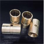 Precision Flanged Groove Cast Bronze Bearings Spiral Inside Groove Bearings for sale