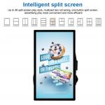 Vertical advertising lcd pannel meida player screen walking billboard poster backpack digital signage