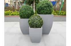 China Affordable and Stylish Fiber Clay Planter for Budget-Friendly Planting Solutions supplier