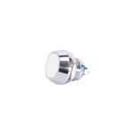 2Pin 12mm Momentary Push Button Switch , IP65 Flat Momentary Switch