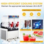 Commercial Granizado Frozen Daiquiri Slushie Granita Slash Maker for sale