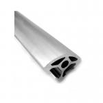 30x30mm Half Round C Aluminium Industrial Profile M8 Section