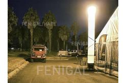 China Large Area Illumination Multi Purpose 6m Inflatable Lighting Tower For Engineering Construction supplier