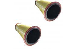 China 6 Inch NBR Flexible Dredging Rubber Hose With Threaded Union For Dredging supplier
