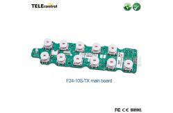 China F24-10S Remote Control Spare Parts Telecontrol Industrial Remote Control Transmitter PCB supplier