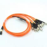 FTTX 12 Core 100G SFP Adapter Patch Cord 2m 12 Core MPO MTP for sale