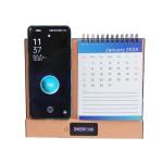 Table Top Creativity Wireless Charging Calendar New Style 2024 Custom Print
