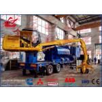China Mobile Baler Logger Portable Scrap Metal Baler Trailer Mounted And Grab Full Automatic Control manufacturer