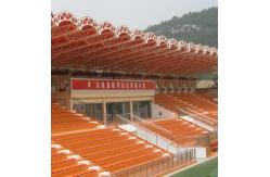 China Prefab Stadium Tube Truss Steel Structure With Hot Dip Galvanized Surface Treatment supplier