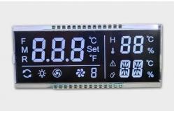 China VA Black LCD Display Screen 5V LCD Display PIN Connect With White Backlight supplier