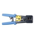 Network LAN Cable Modular Plug Crimper , Cat5 / 5e / 6 / 6a Rj45 Rj11 Crimping Tool for sale