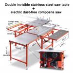 Electric Dust Free Precision Panel Saw Double Machine Invisible Design 50mm