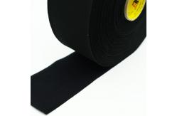 China Black White Hook And Loop Fastener Adjustable Double Sided Sticky Velcro supplier