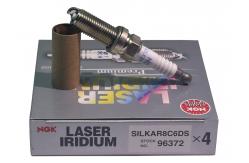 China SILKAR8C6DS 96372 NGK Iridium Spark Plugs MASERATI Anti-seize Coating supplier