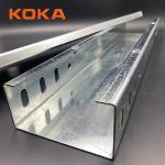 Light Duty Pre-drilled Hot Dip Galvanized Cable Trunking for sale