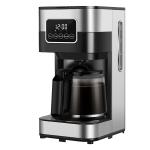 OEM Touch Screen Auto Drip Coffee Machine 10 Cup Programmable With Glass Carafe for sale