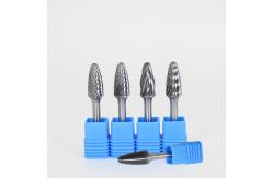China Customized Tungsten Carbide Rotary Blank Burr Bits for Rotary Files Double Cut supplier