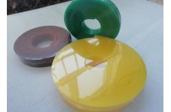 China Scraper Yellow Roll 80A Screen Printing Squeegee PU Material 50*9 supplier