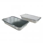 Convenient Food Packing Solution Disposable Aluminum Foil Box for BBQ Takeaway Chicken for sale