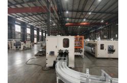 China Fully Automatic Toilet Tissue Paper Double Channel Log Saw Cutting Machine supplier